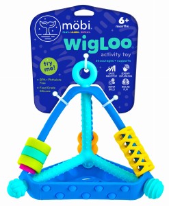 Wigloo Piramidka. Zabawka sensoryczna