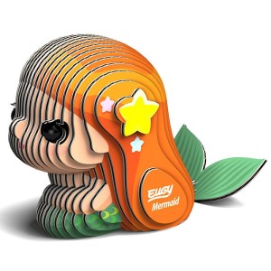 Syrenka Eugy. Eko Układanka 3D