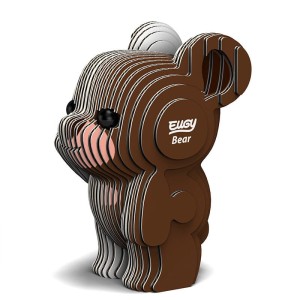 Niedźwiedź Eugy. Eko Układanka 3D
