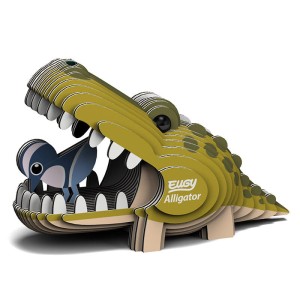  Aligator Eugy. Eko Układanka 3D.   