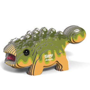 Dinozaur Ankylo Eugy . Eko Układanka 3D.    