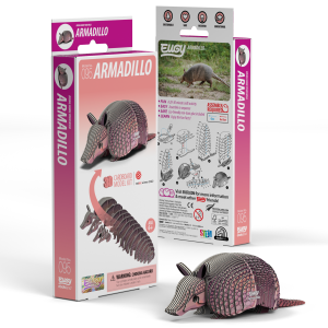 Pancernik Eugy. Eko Układanka 3D.     