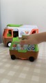 Mini Kamper przy dużym Kamperze Klorofil