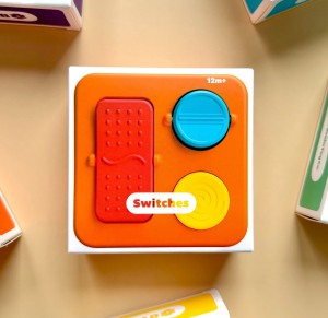PlayTab Sensoryczny Kwadrat. Przełączniki.